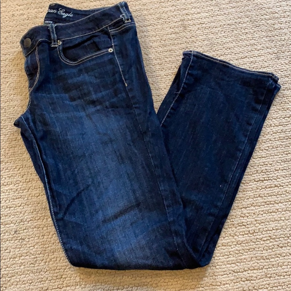 American Eagle Straight Jeans 12 LONG